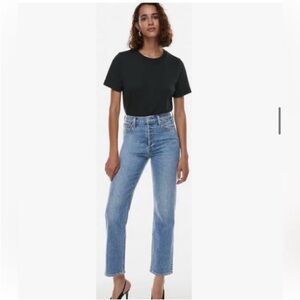 Aritzia High Rise Women Jeans - Blue